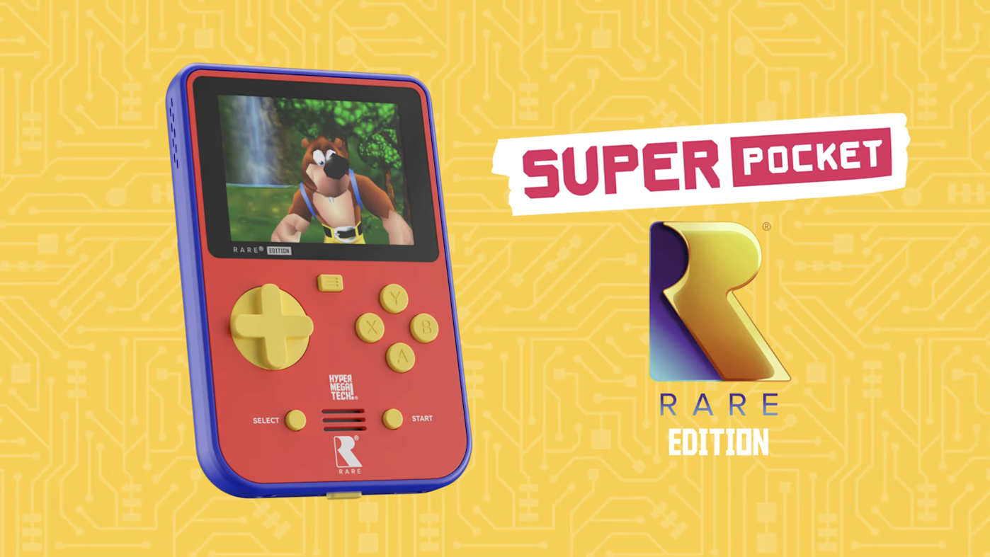 HyperMegaTech! Unveils Super Pocket Rare Edition with 14 Classic Games